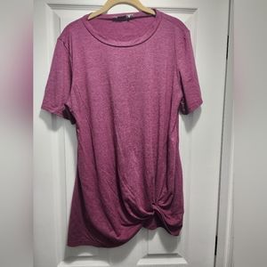 Womens side twist shirt - XL